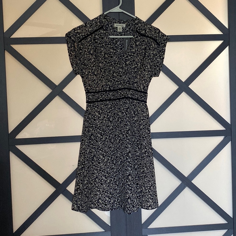 NWT Monteau retro a line dress